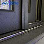 CE αλουμινίου γλιστρώντας παράθυρο ολισθαινόντων ρυθμιστών παραθύρων τριπλό για το κατοικημένο σπίτι