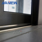 Γλιστρώντας πάτωμα CE παραθύρων γυαλιού Frameless αργιλίου στα ανώτατα γλιστρώντας παράθυρα