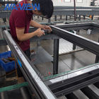 COem ODM ενιαία κρεμασμένα παράθυρα αλουμινίου συνήθειας μεγάλα