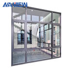 Σύγχρονο PVDF που ντύνει τα οριζόντια κάθετα Casement αλουμινίου παράθυρα